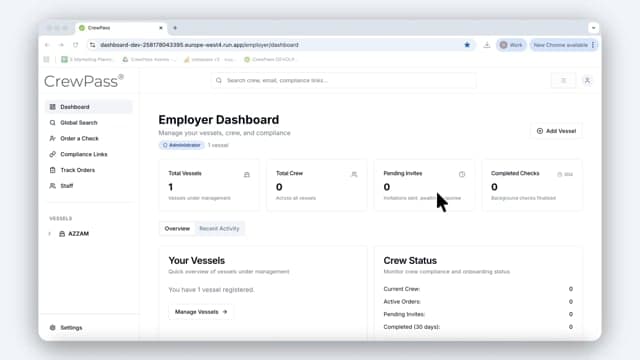 Creating a compliance link video preview